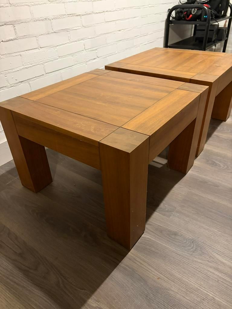 2 Salontafels, Ophalen