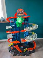 Grote Hot Wheels Ultimate Garage met happende dino, Ophalen, Gebruikt, Jongen of Meisje