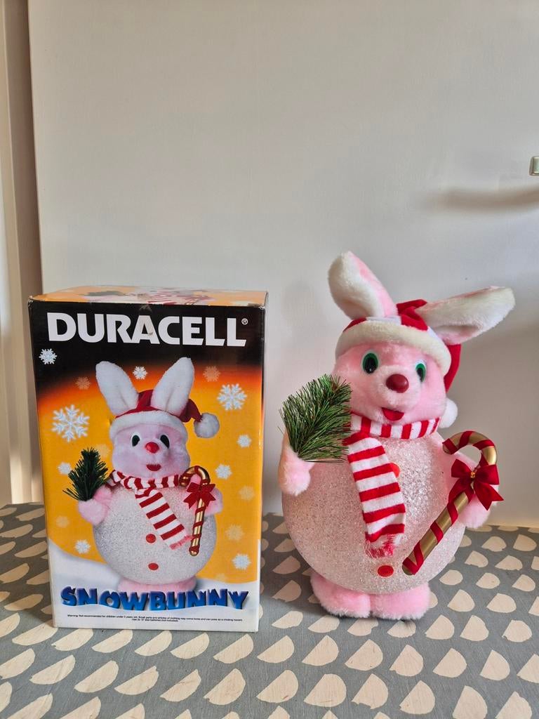 Duracell Snow bunny, Ophalen