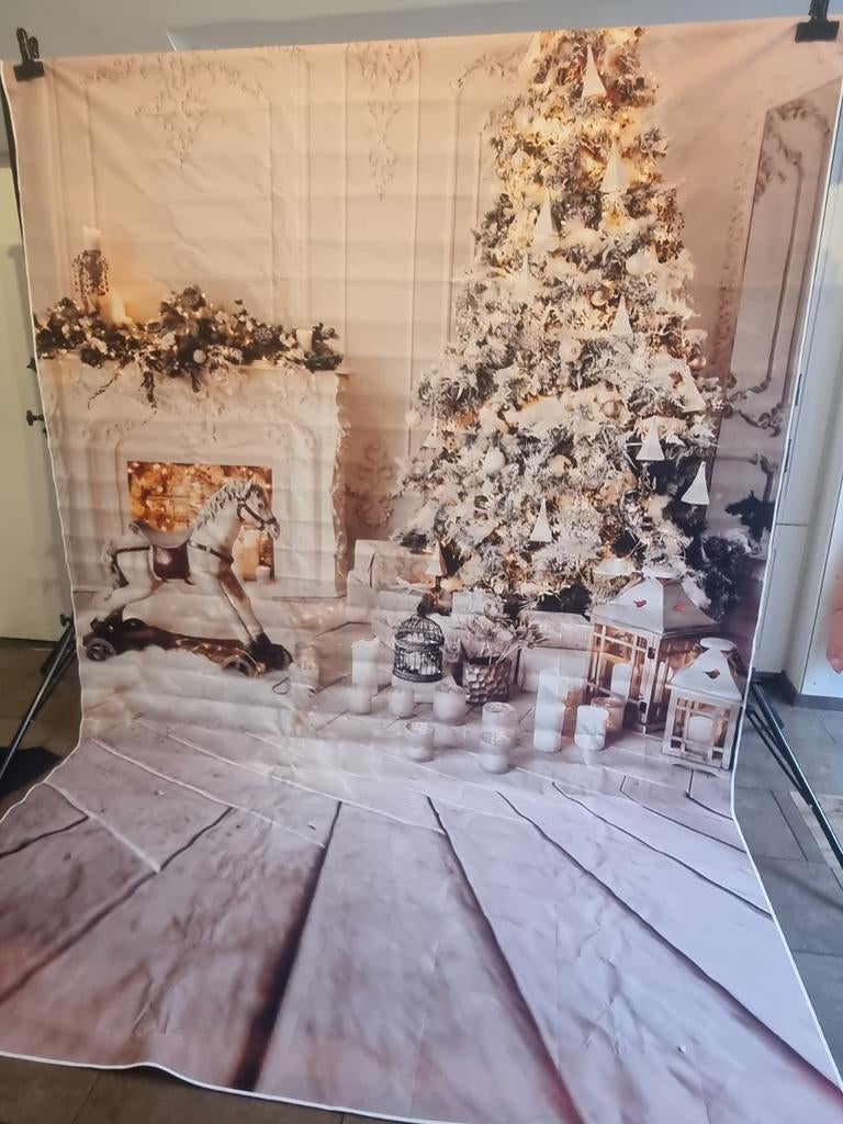 Kerst Achtergronddoek Fotografie, Ophalen, Nieuw, Achtergrond