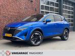 Nissan Qashqai 1.3 MHEV Xtronic Business Premium, Euro 6, 4 cilinders, Blauw, Leder en Stof