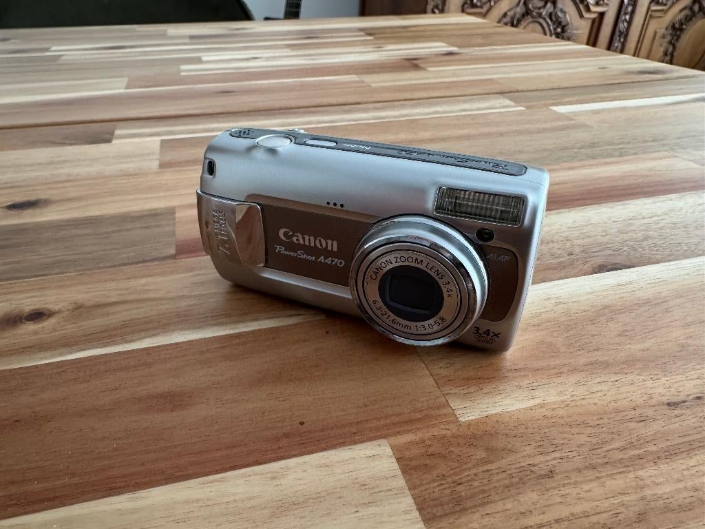 Canon PowerShot A470 digital camera, Audio, Tv en Foto, Fotocamera's Digitaal, Gebruikt, Compact, Canon, Minder dan 4 keer, Verzenden