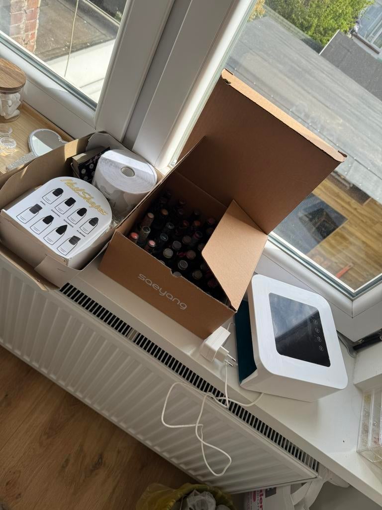 diverse nagel spullen, Ophalen, Gebruikt, Overige kleuren, Handen en Nagels