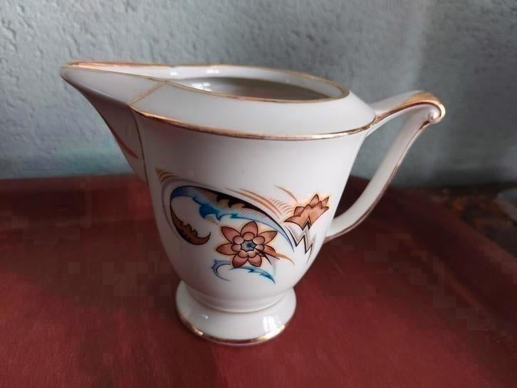 Vintage porseleinen melkkan KPM Kronborg Denemarken, Antiek en Kunst, Ophalen of Verzenden