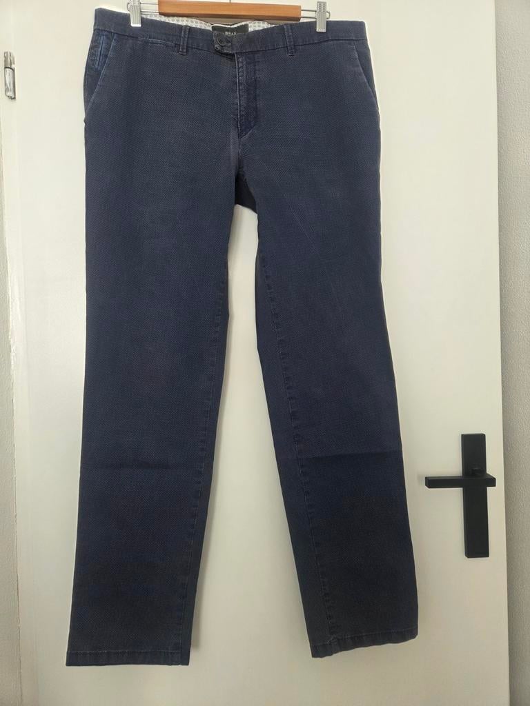Brax feel good broek maat 52, Maat 52/54 (L), Brax, Blauw, Ophalen of Verzenden