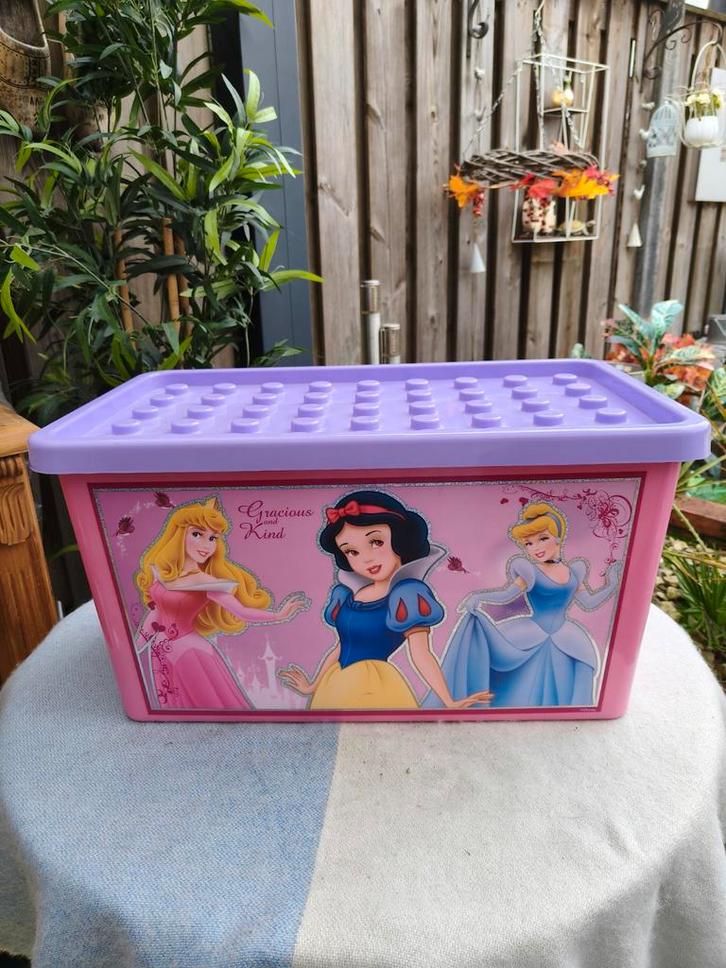 Curver Disney Princess opbergbox, Kinderen en Baby's, Kinderspulletjes, Zo goed als nieuw, Ophalen