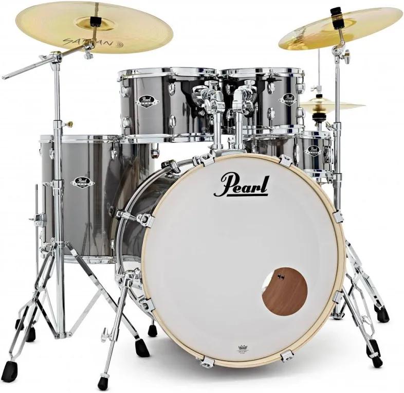 Drumstel Pearl Export Chrome, Ophalen, Zo goed als nieuw, Pearl