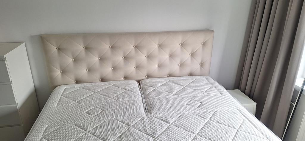 Boxspring., Ophalen, Gebruikt, Tweepersoons, 180 cm