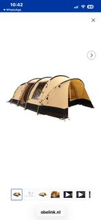 Obelink Manitoba 6 tunneltent met bijzet tentje, Ophalen, Gebruikt, Tot en met 6