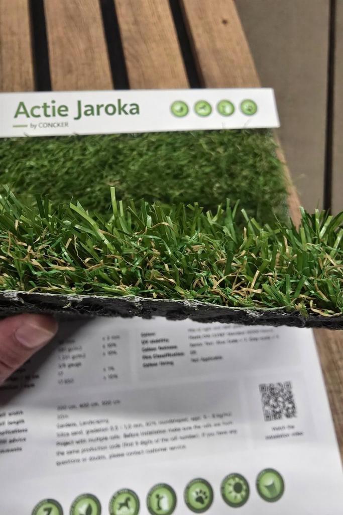 Kunstgras 30mm hoog, 4 of 5 meter breed - Direct leverbaar!, Tuin en Terras, Gras en Kunstgras, Ophalen of Verzenden