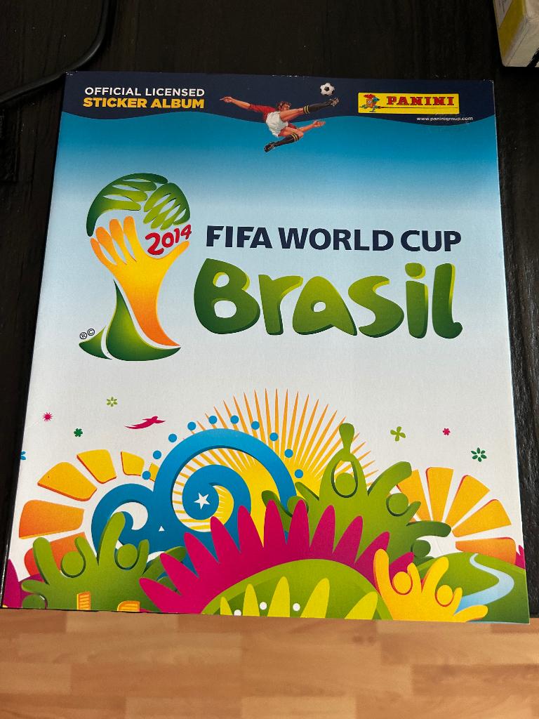 Panini voetbal fifa album nieuw brasil 2014 world cup, Ophalen, Nieuw, Meerdere stickers
