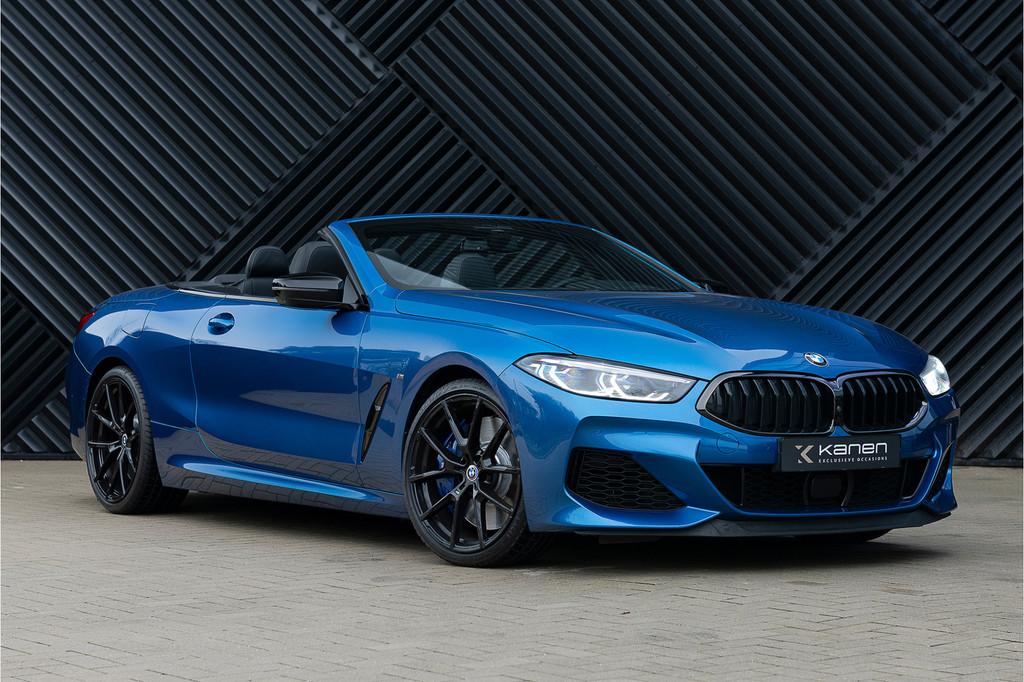 BMW 8 Serie M850i xDrive M-Sport ACC Softcl. Achterasbest. 3, Auto's, Automaat, 12 maanden, Gebruikt, Leder