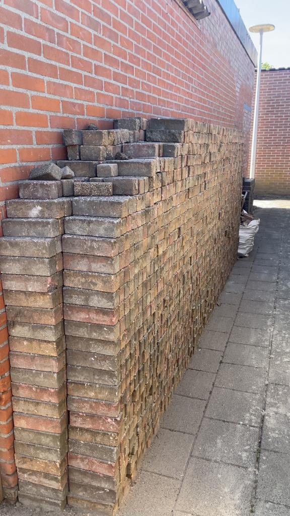 Tuintegels, Ophalen, 1 tot 2 meter, Minder dan 3 meter, Zo goed als nieuw