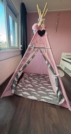 Roze Tipi tent met accessoires, Ophalen, Zo goed als nieuw