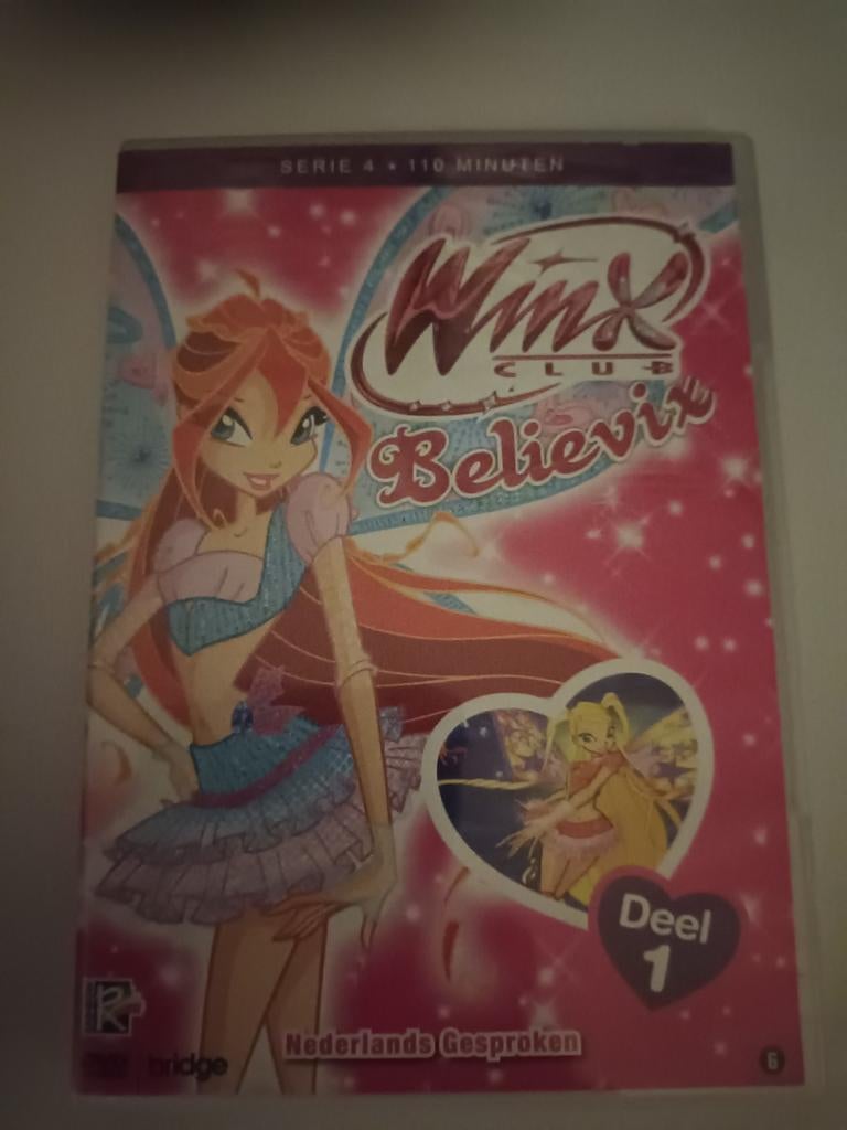 Dvd winx Club seizoen 4 deel 1, Cd's en Dvd's, Alle leeftijden, Ophalen of Verzenden, Zo goed als nieuw