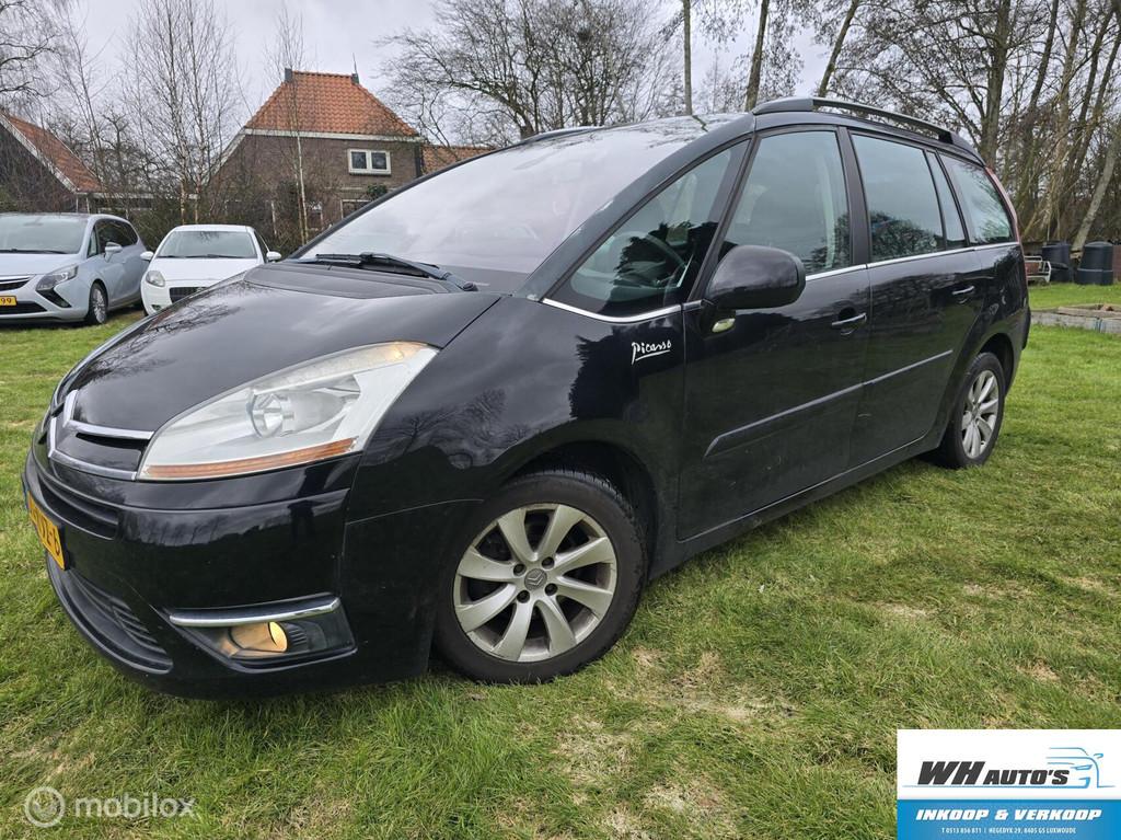 Citroen C4 Grand Picasso 1.6 VTi Dynamique 7p., Gebruikt, 4 cilinders, 7 stoelen, Origineel Nederlands