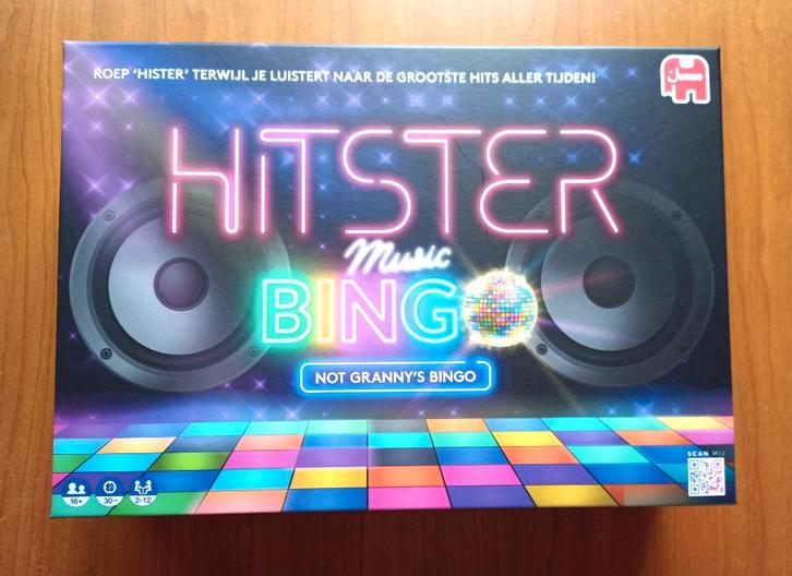 Hitster Music Bingo Nieuw! - Jumbo, Hobby en Vrije tijd, Gezelschapsspellen | Bordspellen, Nieuw, Vijf spelers of meer, Ophalen