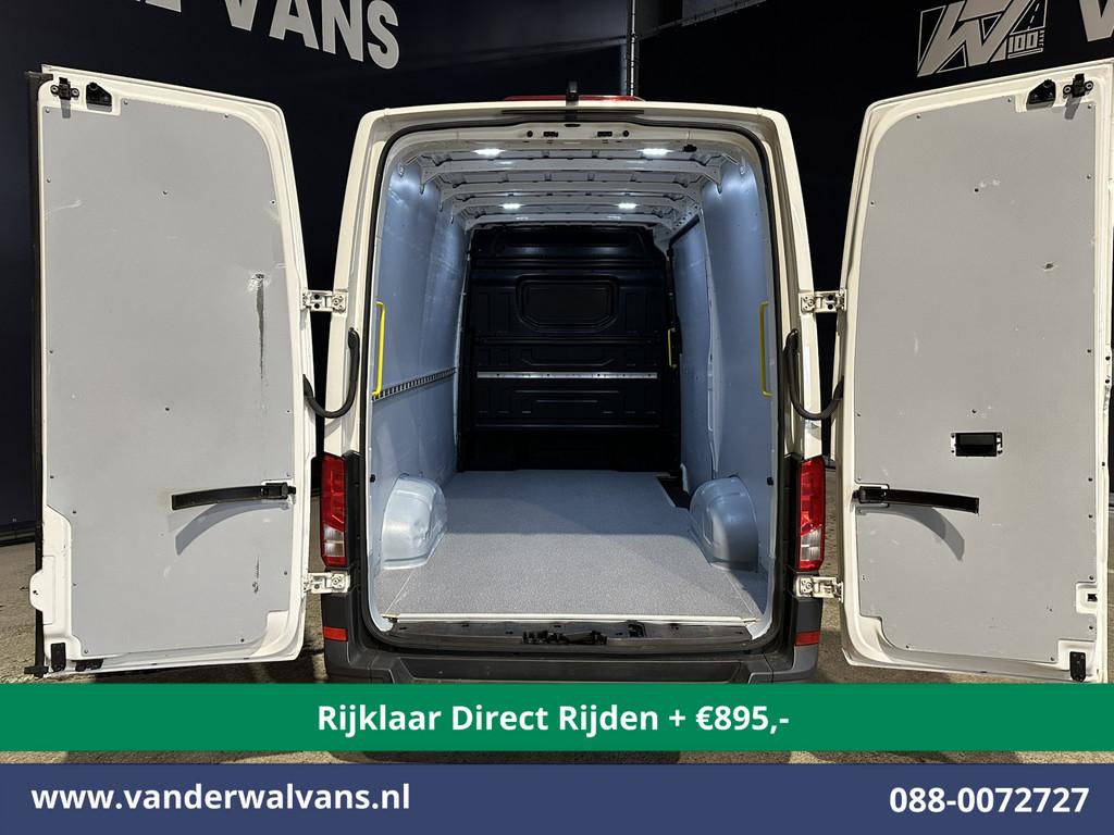Volkswagen Crafter 2.0 TDI L3H3 L2H2 Euro6 *Rijklaar Direct, Auto's, Bestelauto's, Voorwielaandrijving, Stof, Gebruikt, 4 cilinders