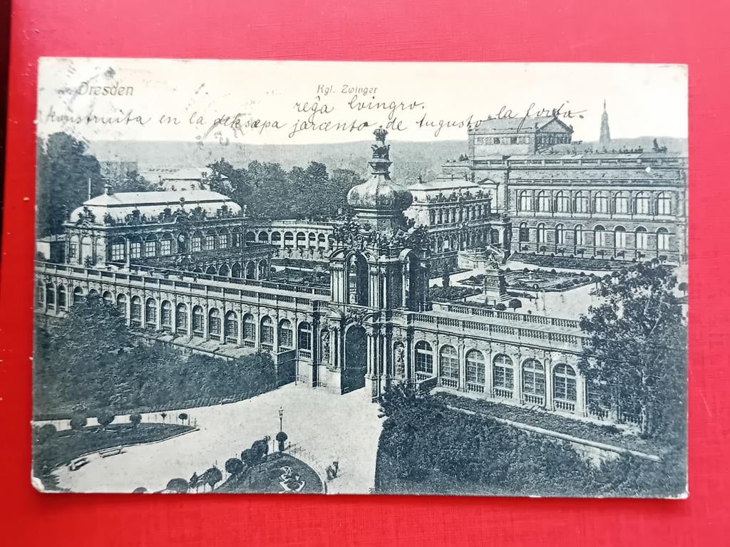 Ansichtkaart Dresden, Verzamelen, Ansichtkaarten | Buitenland, Ophalen of Verzenden, Voor 1920, Duitsland