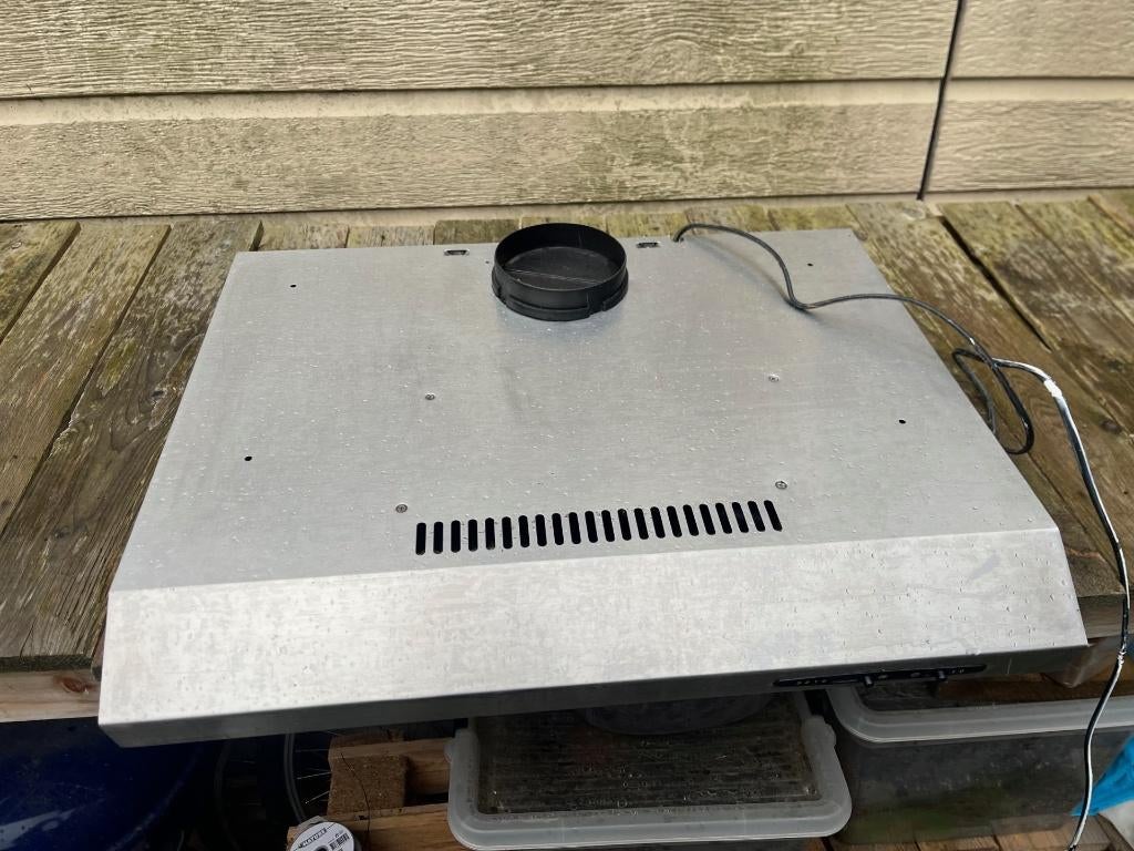 afzuigkap, Witgoed en Apparatuur, Ophalen, Gebruikt, Wandschouwkap, Vrijstaand