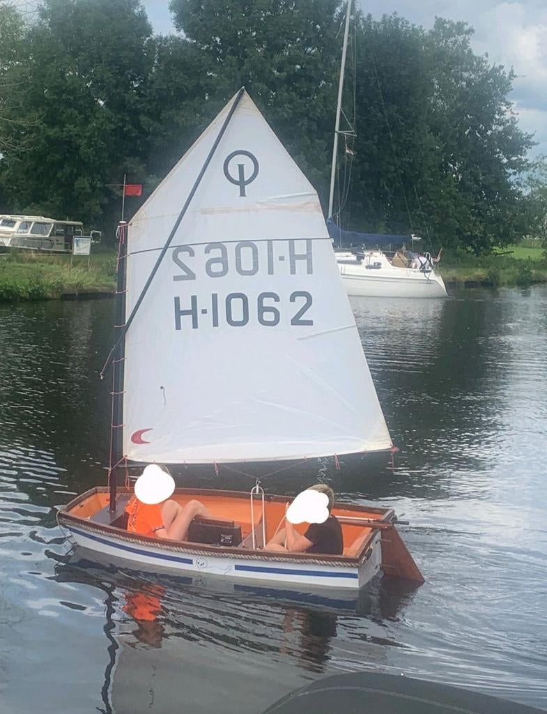 Mooie optimist, Gebruikt, Minder dan 15 m², Overige typen, Ophalen