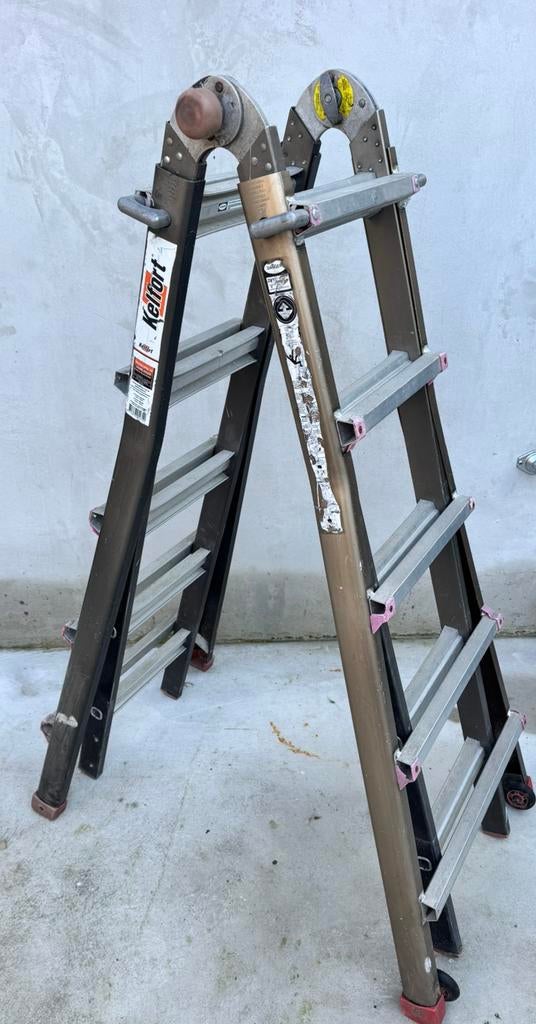 Kelford trap, Ophalen, Gebruikt, Trap, 2 tot 4 meter