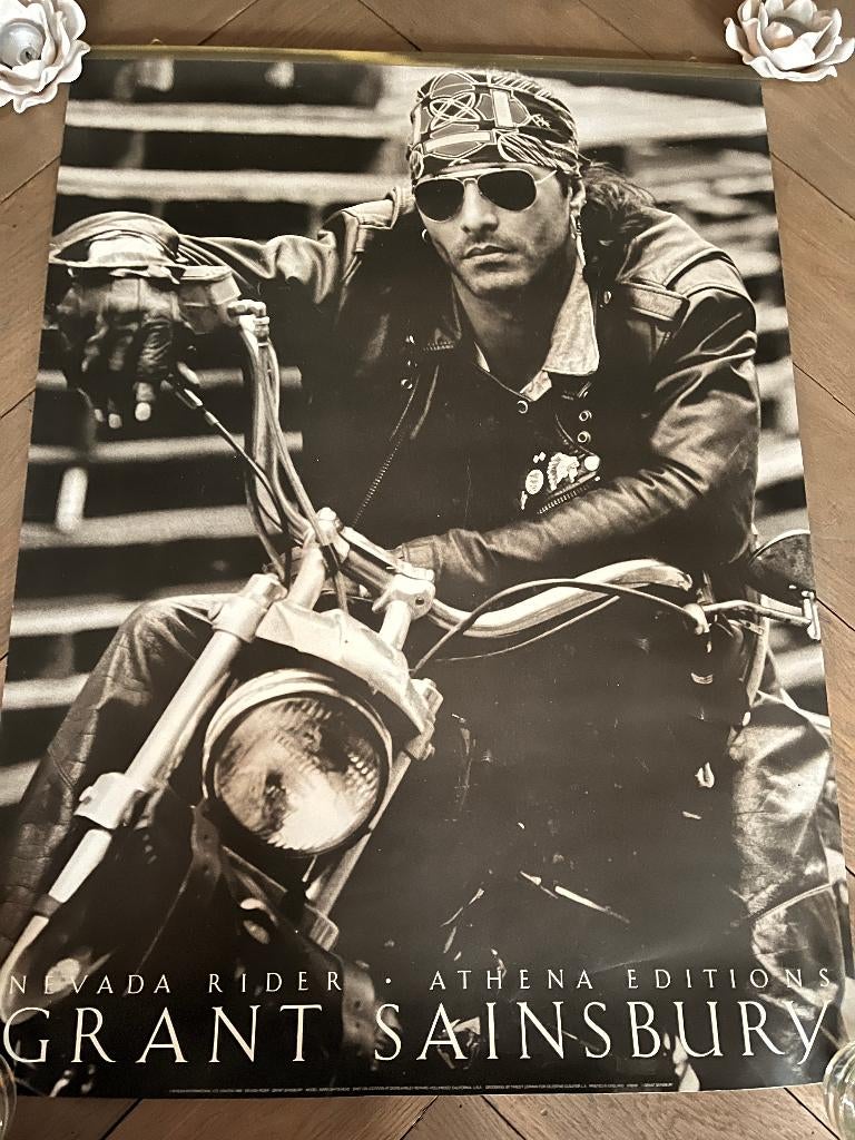 Poster Grant Sainsbury, Ophalen of Verzenden, Gebruikt, A1 t/m A3, Film en Tv