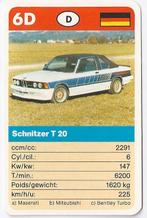 Kw2587 autokaartje schnitzer t 20, Ophalen of Verzenden, Zo goed als nieuw, Auto's