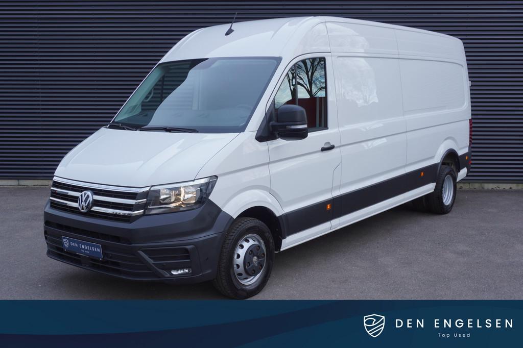 Volkswagen Crafter 50 180pk Dubbellucht L4H3/L3H2 Cruise con, Auto's, Gebruikt, Zwart, 4 cilinders, Volkswagen
