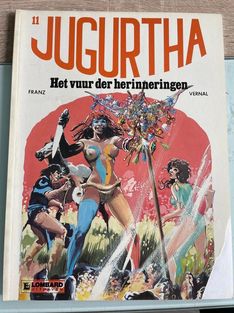 Jugurtha 11: Het vuur der herinneringen - Franz & Vernal, Boeken, Stripboeken, Eén stripboek, Ophalen, Gelezen