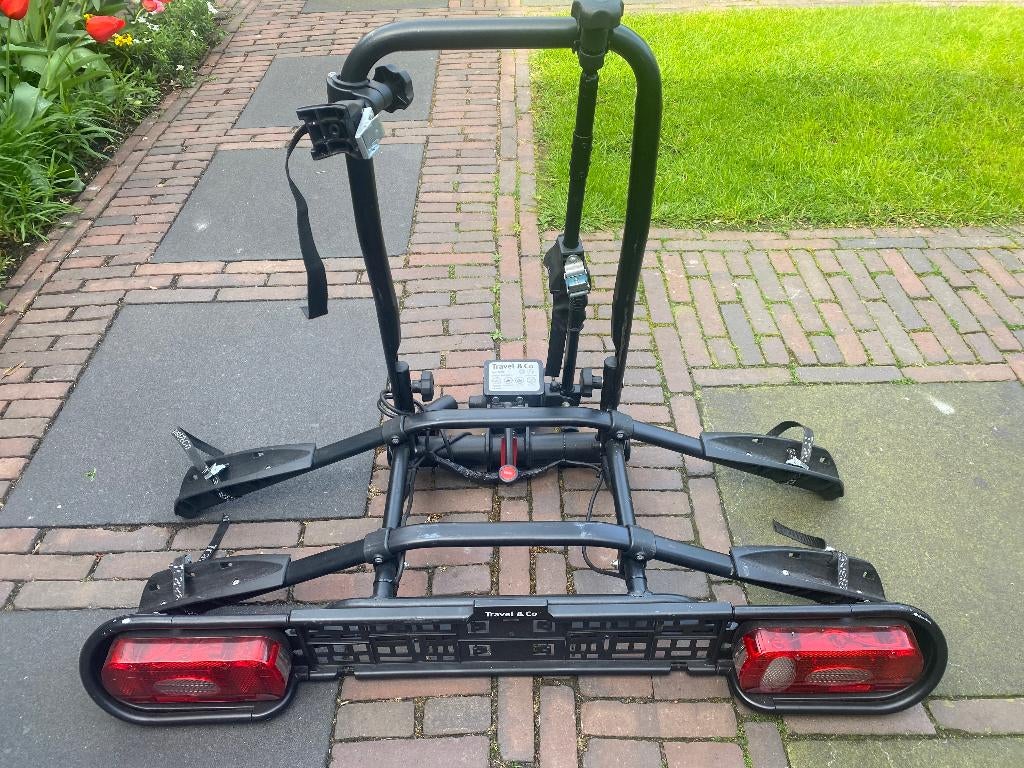 fietsendrager, Ophalen, Gebruikt, Elektrische fiets, 2 fietsen