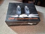 Nieuw UHF Draadloos Microfoonsysteem - Studio & Zang, Ophalen of Verzenden, Nieuw, Studiomicrofoon, Draadloos
