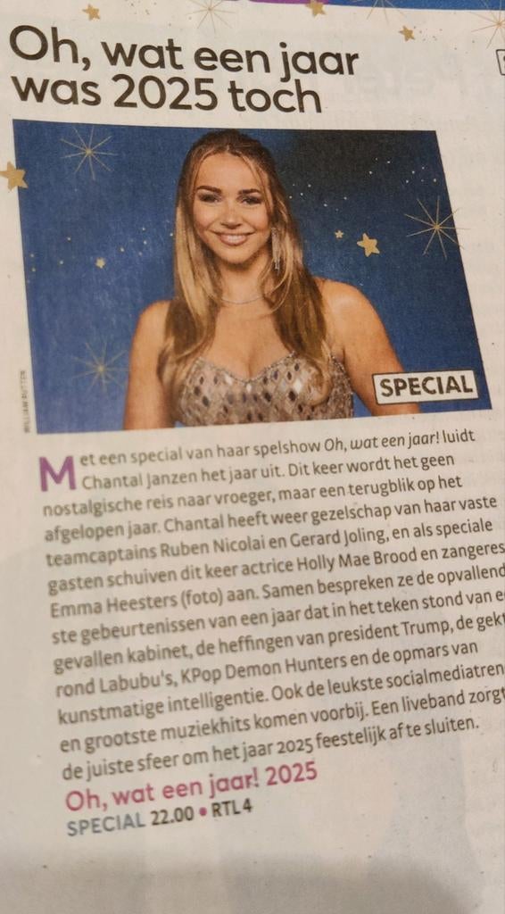 Emma Heesters Artikel Knipsel, Verzamelen, Ophalen of Verzenden, 1980 tot heden, Nederland, Knipsel(s)
