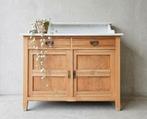 Antieke brocante Art Deco commode vintage dressoir kast, Antiek en Kunst, Ophalen of Verzenden