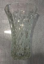 Oude zware glazen vaas., Ophalen, Overige kleuren, Minder dan 50 cm, Glas