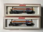 2 stuks Arnold VTG tankwagon, Hobby en Vrije tijd, Arnold, Gelijkstroom, Wagon, Ophalen of Verzenden