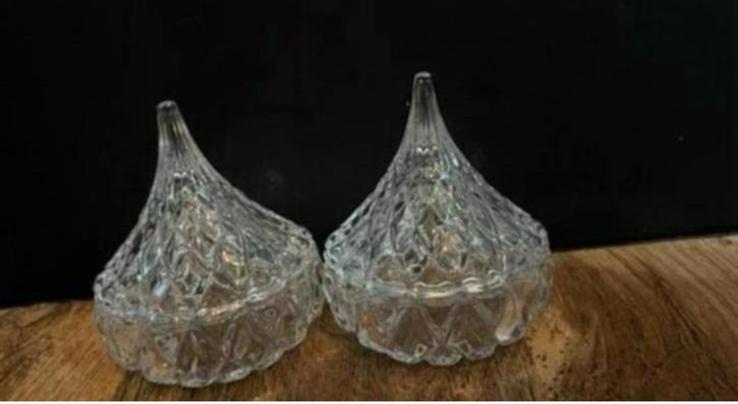 Godinger kristalglas Hershey Kis diamantgeslepen met deksel, Ophalen of Verzenden