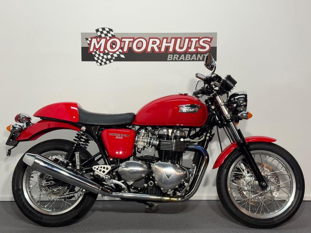 TRIUMPH THRUXTON 900 (bj 2008), Motoren, Motoren | Triumph, Bedrijf, Onbekend, Toermotor, Onbekend
