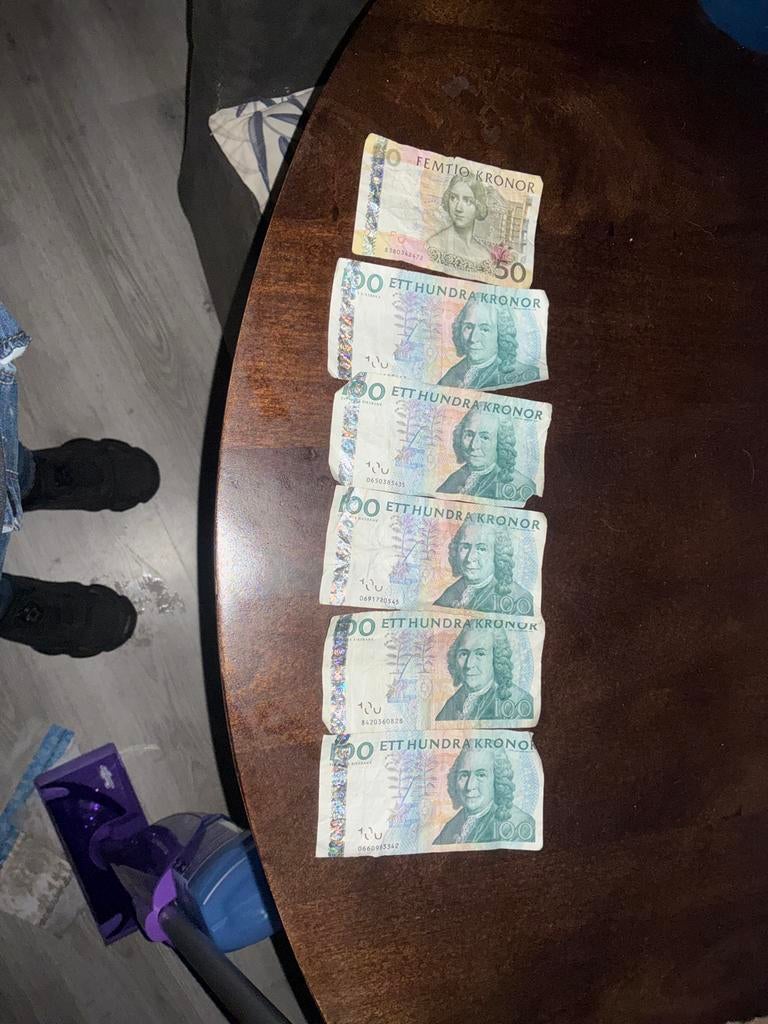 Oude zweedse kronen, Ophalen, Overige landen, Setje