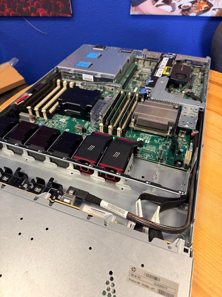 HP dl360e G8 server voor onderdelen, Ophalen of Verzenden, Niet werkend, Onbekend