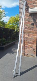 Trapleunin 2 stuks van hoogwaardige RVS, Ophalen, Zo goed als nieuw, Trap, 2 tot 4 meter