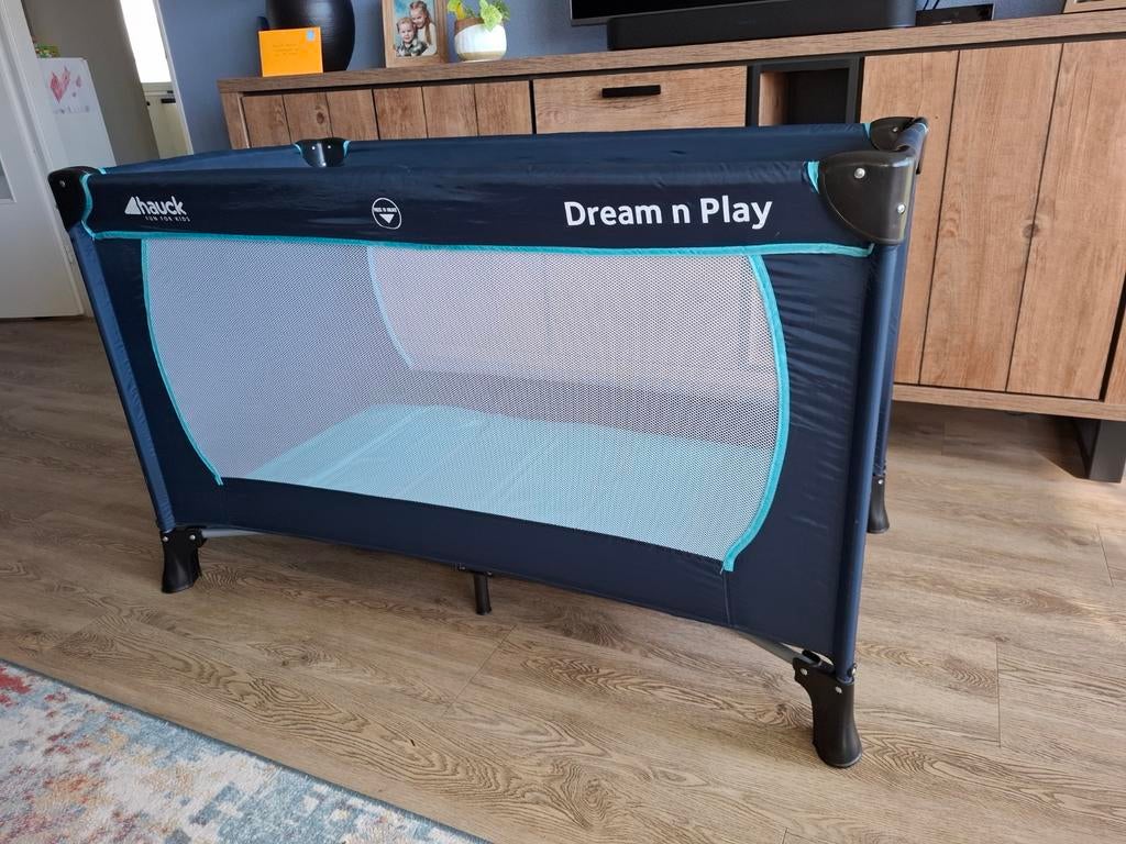 Campingbedje zgan. ( incl extra matras), Kinderen en Baby's, Babywiegjes en Ledikanten, Ophalen, Zo goed als nieuw, Reisbedje