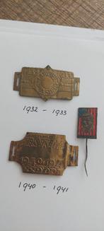 Rijwiel belasting plaatjes, Ophalen of Verzenden, Overige materialen