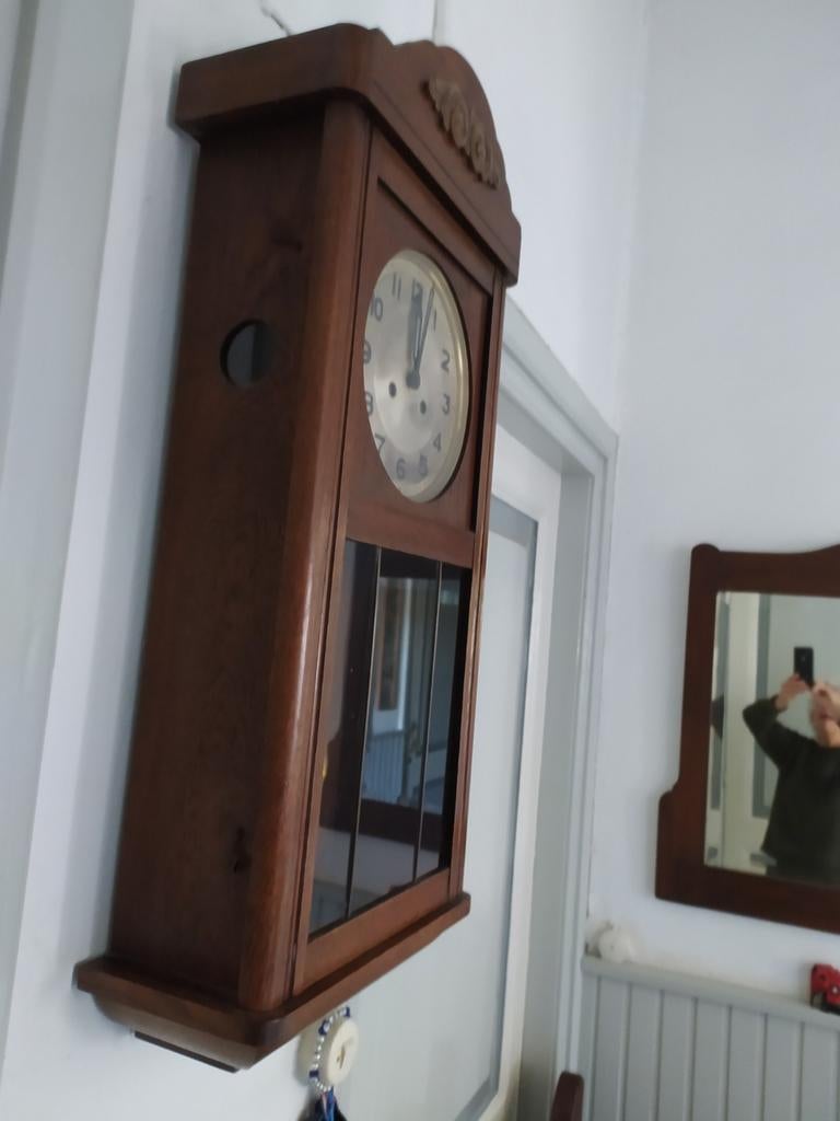 Regulateur (Ong. 1920 ), Antiek en Kunst, Antiek | Klokken, Ophalen