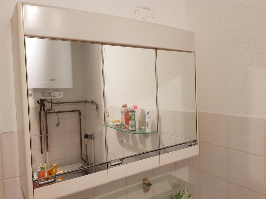 retro vintage Sieper medicijn kastje kast badkamer lamp, Huis en Inrichting, Badkamer | Badkamermeubels, Ophalen, Minder dan 50 cm