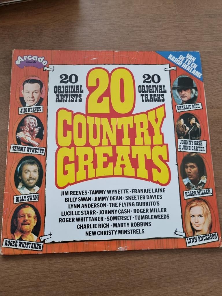 Country verzamel lp, Ophalen, Gebruikt, 12 inch