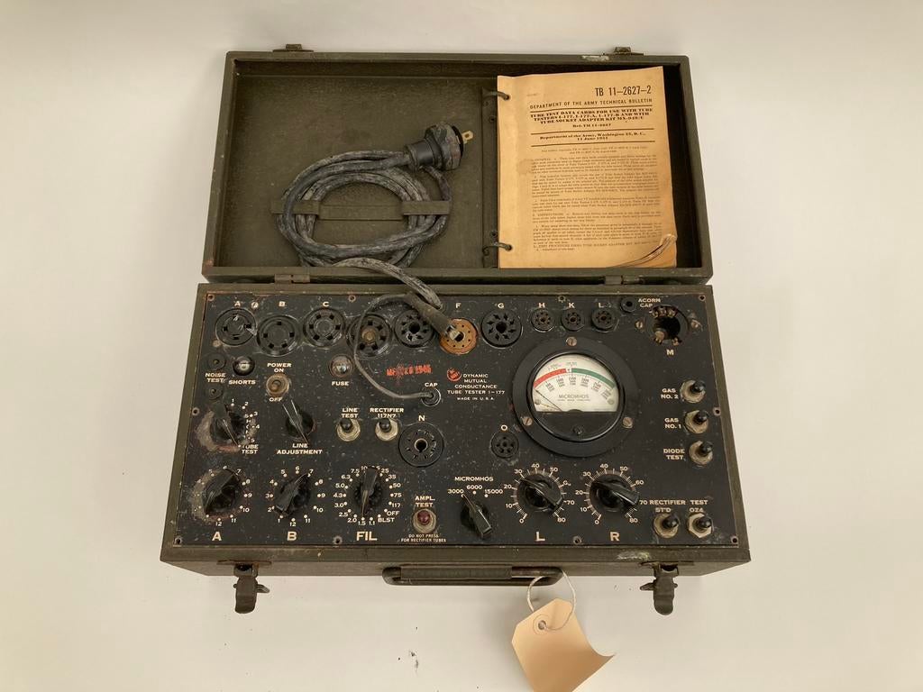 Buizentester, ideaal voor het testen van alle USA buizen, Ophalen of Verzenden, Amerika