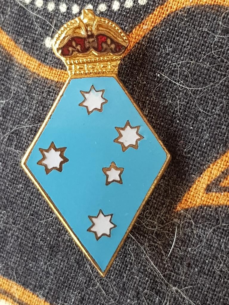 Antieke Girl Guides speld van Southern Cross uit Australië., Antiek en Kunst, Ophalen of Verzenden