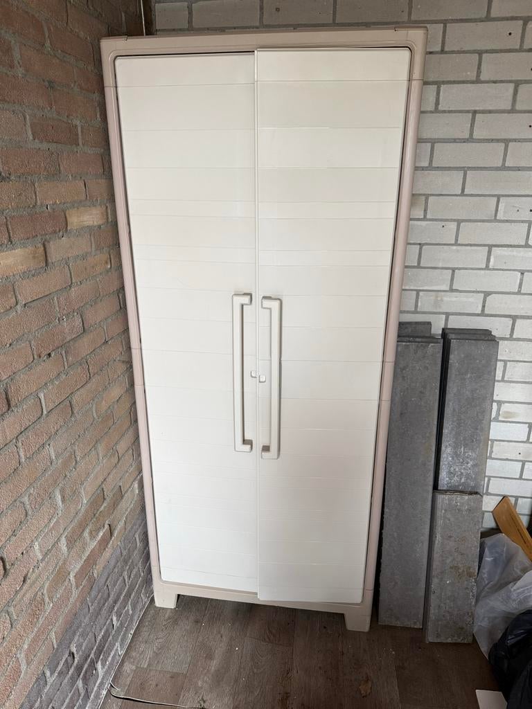 Balkon of schuur kast opbergkast, Ophalen, Gebruikt