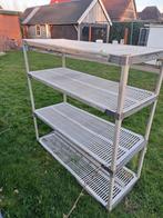Stevige stellingkast 1.50m breed, 1.55m hoog, 60cm diep, Ophalen of Verzenden